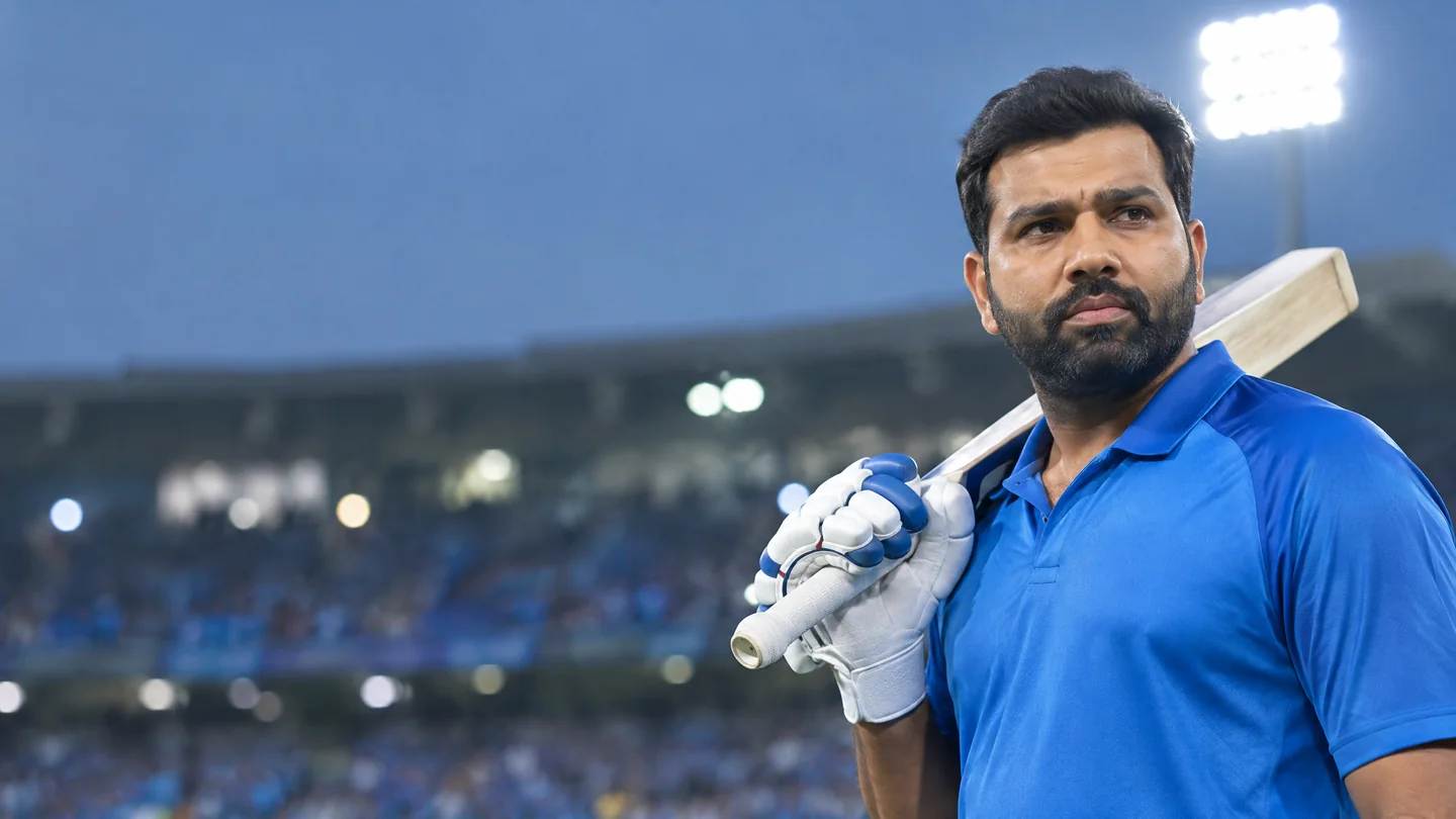 Editorial portrait of Rohit Sharma for a Reddy News career profile