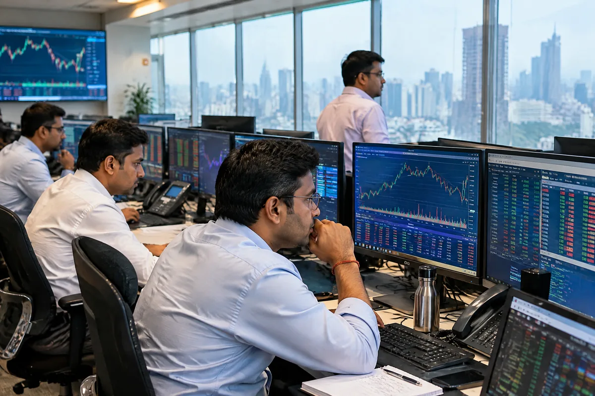A startup team reviewing sustainable growth plans