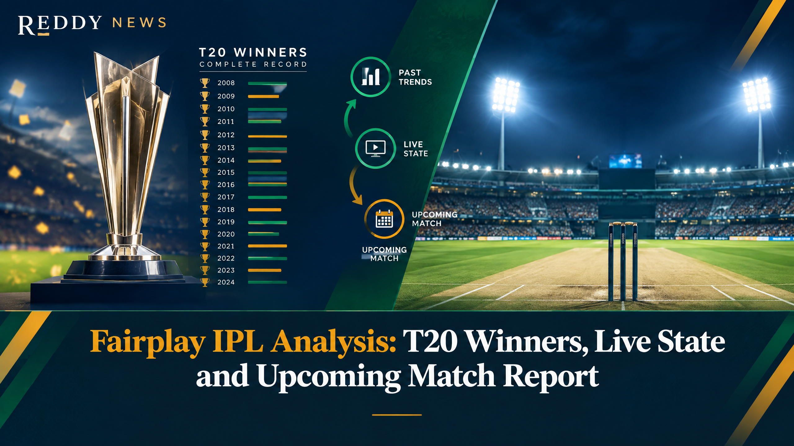 Fairplay IPL Analysis T20 winners live state and upcoming report branded cricket banner