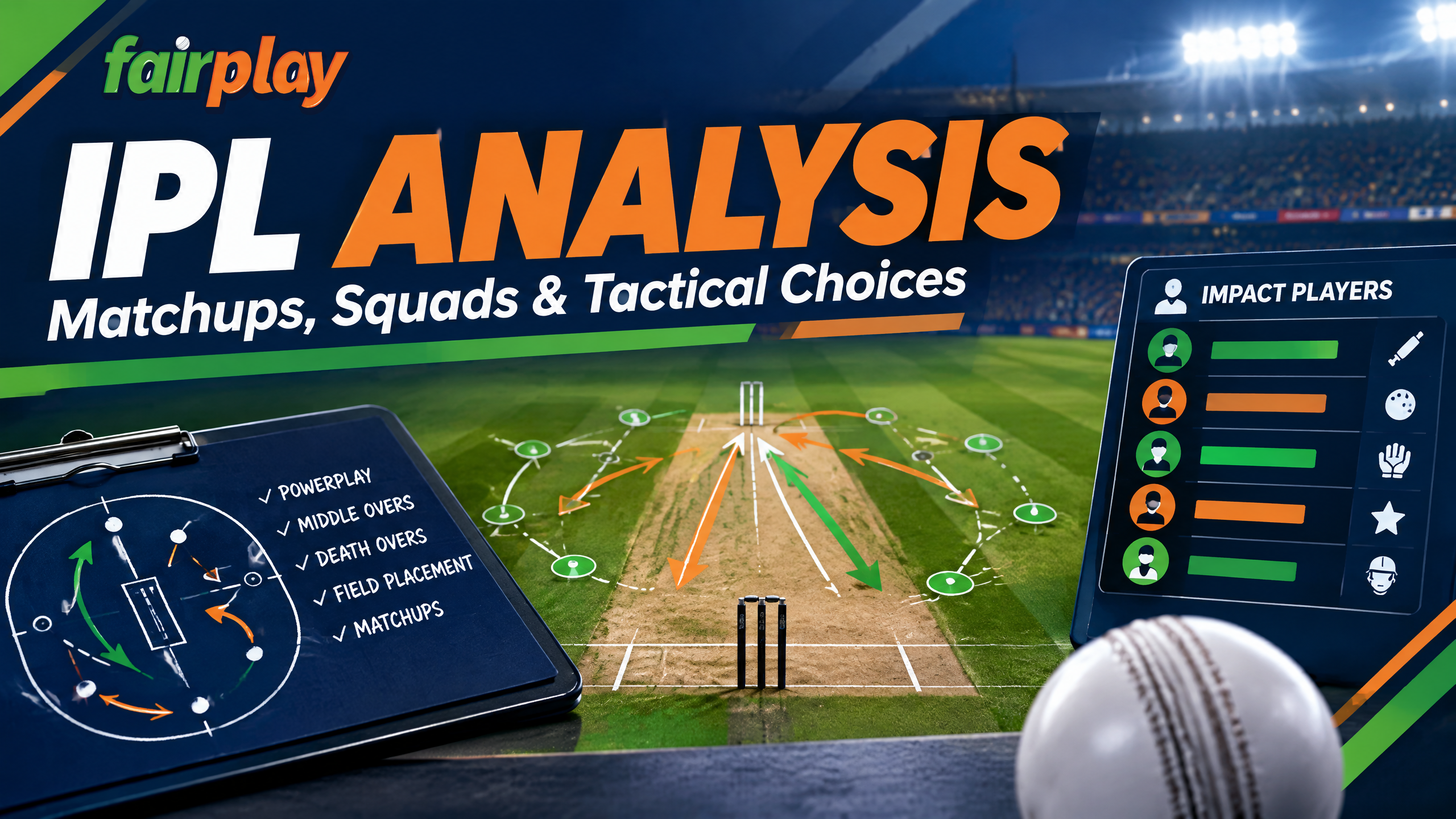 Fairplay IPL Analysis Guide: Facts, Analysis and Safe Cricket Research branded cricket banner