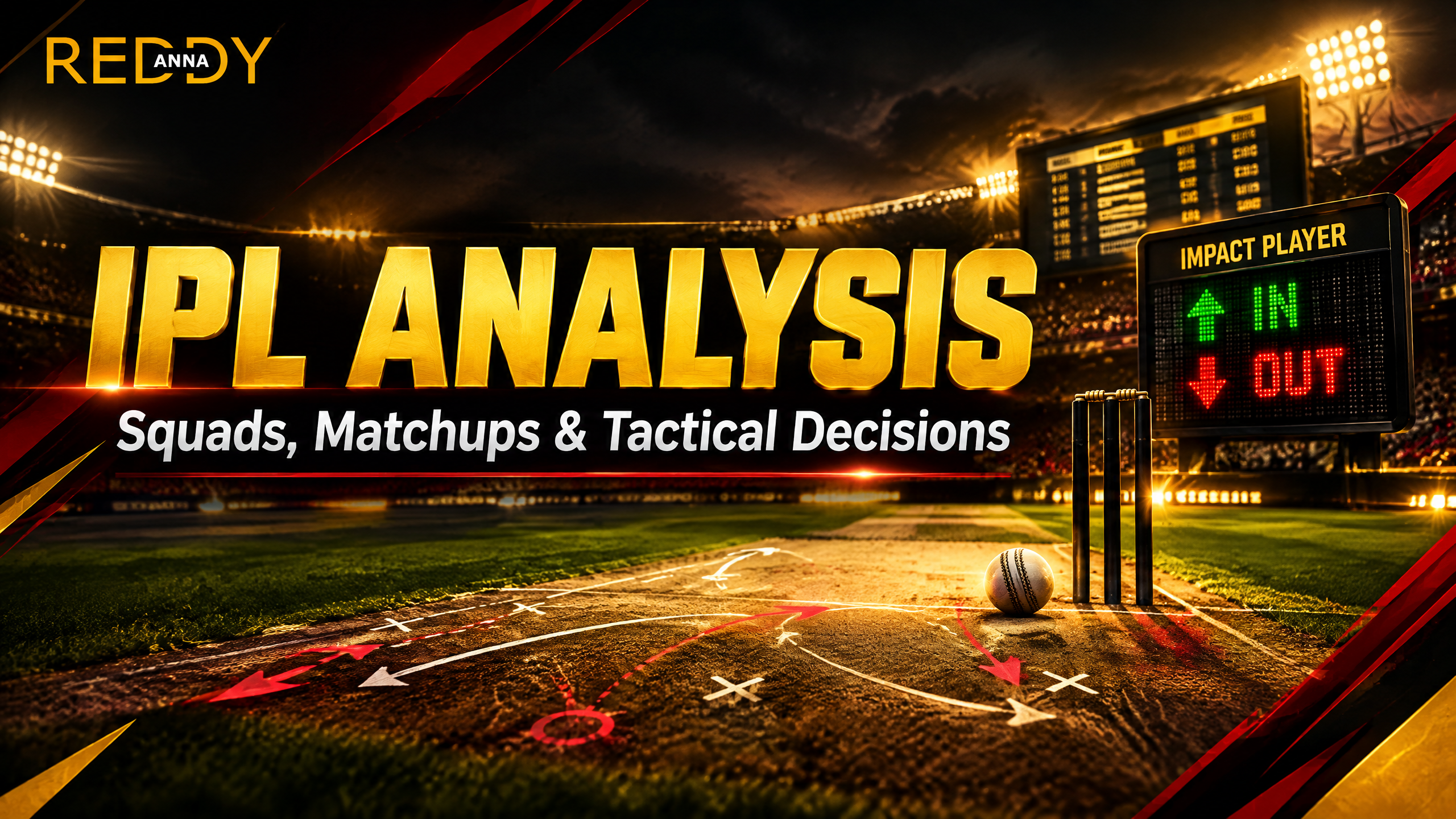 Reddy Anna IPL Analysis Guide: Facts, Analysis and Safe Cricket Research branded cricket banner