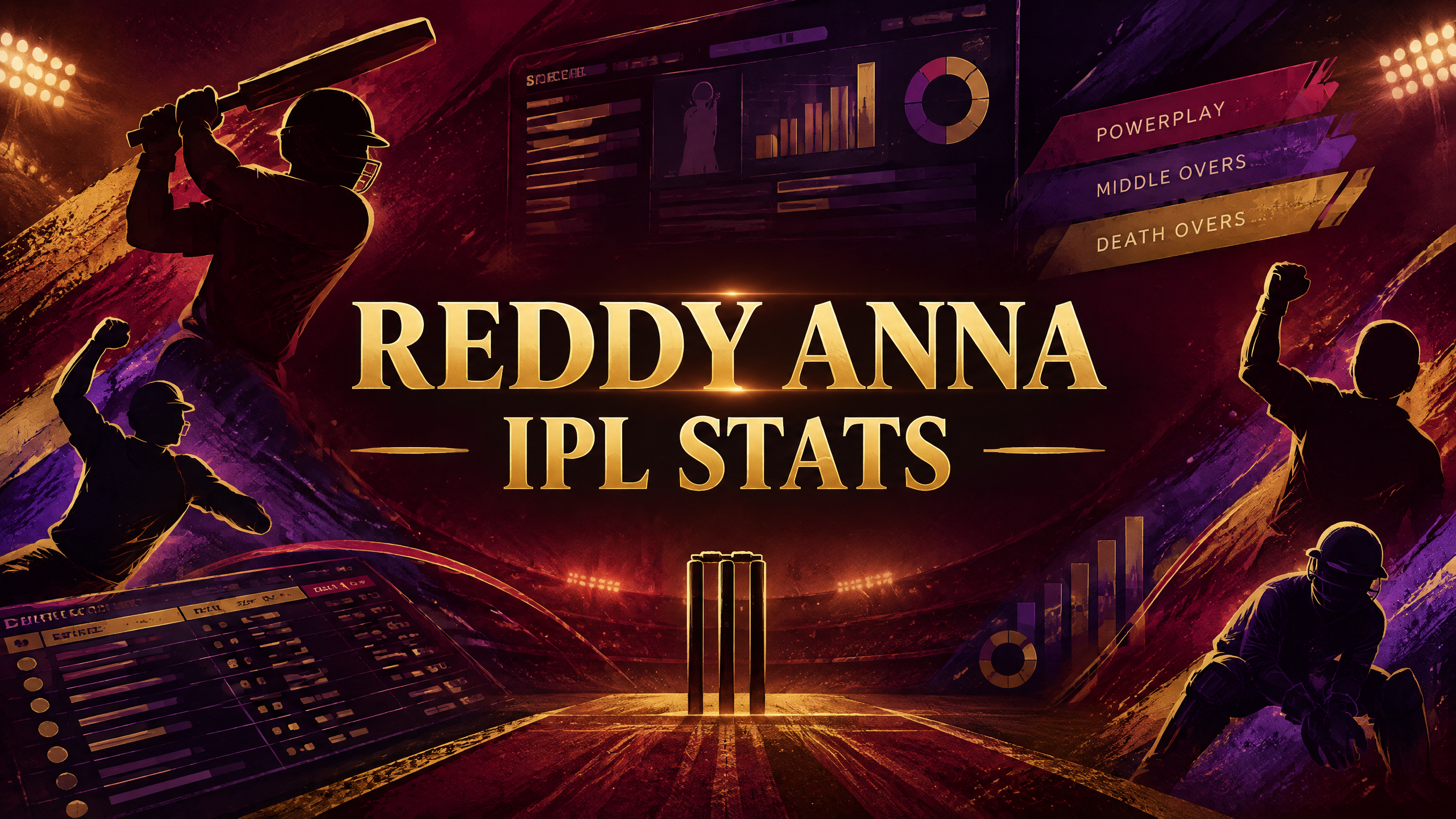 Reddy Anna IPL Stats: IPL Stats Method: Building a Responsible T20 Comparison from Bhutan vs Mongolia branded cricket analysis banner