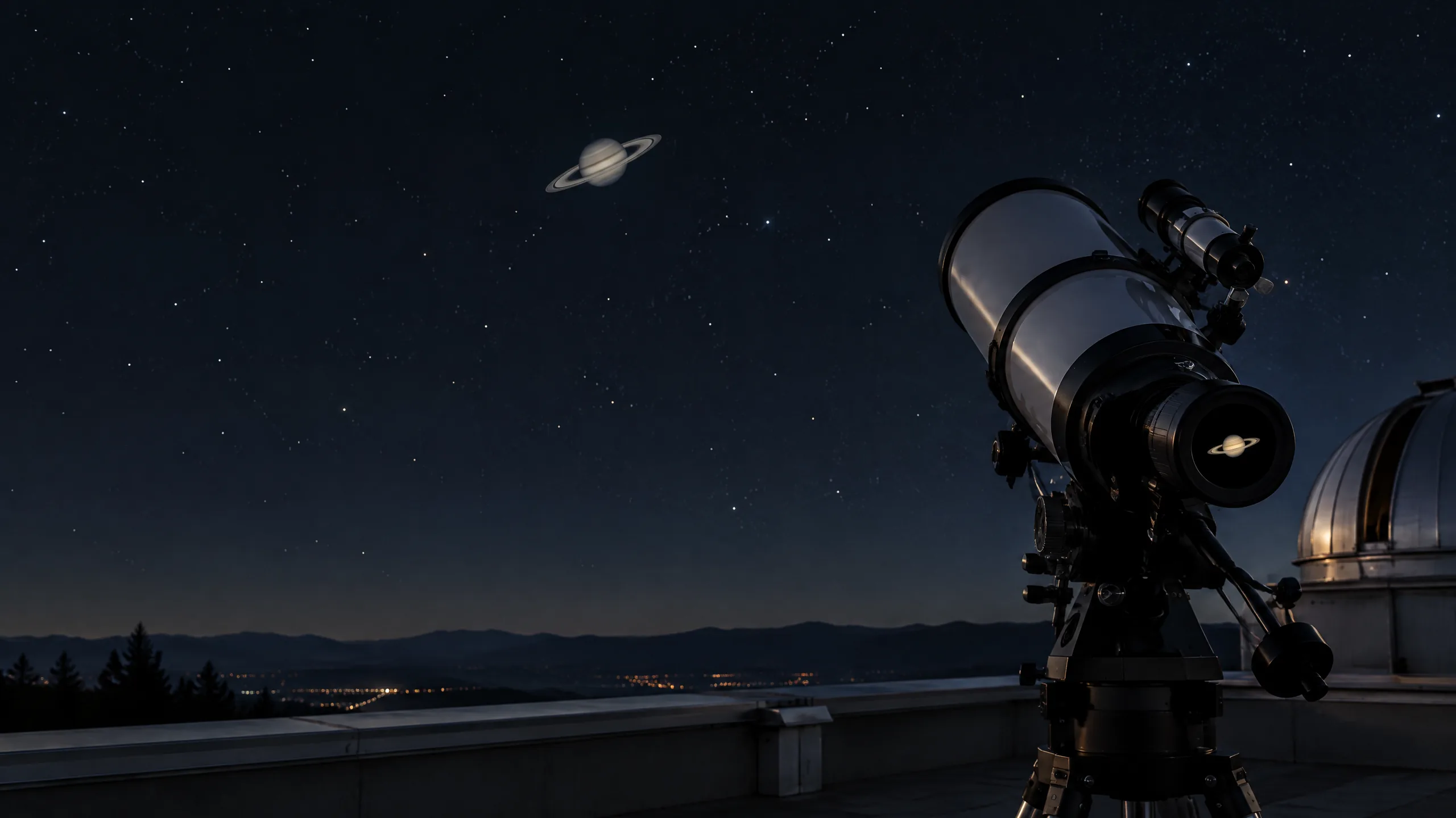 Saturn in the evening sky ahead of its 4 October 2026 opposition